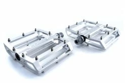 Cube Pédales Plates-formes All Mountain -Vélos Soldes Cube All Mountain Plattformpedale silver brushed 14160 b