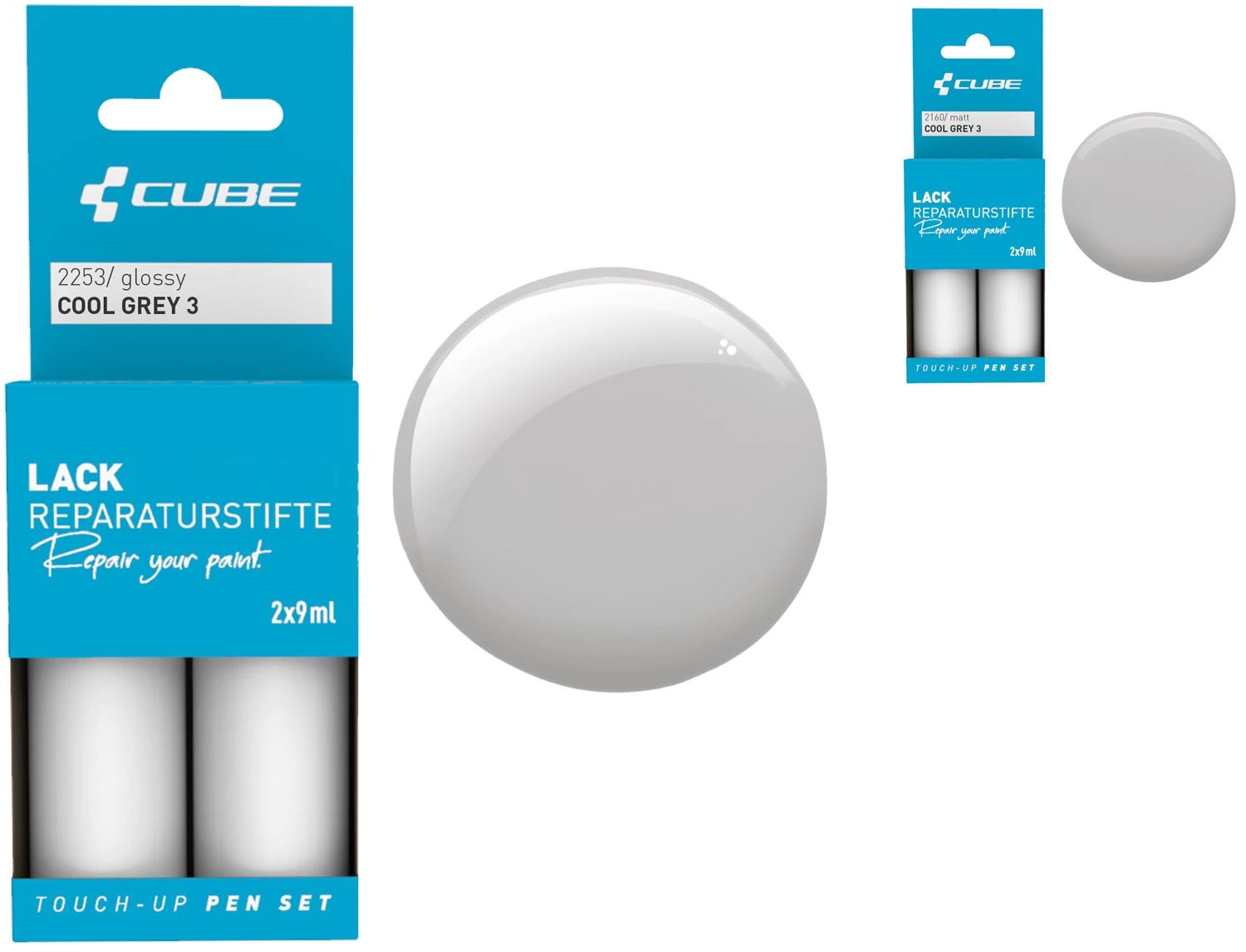 Cube Set De Stylos De Réparation De Peinture COOL GREY 3 1 Cube Set De Stylos De Réparation De Peinture COOL GREY 3