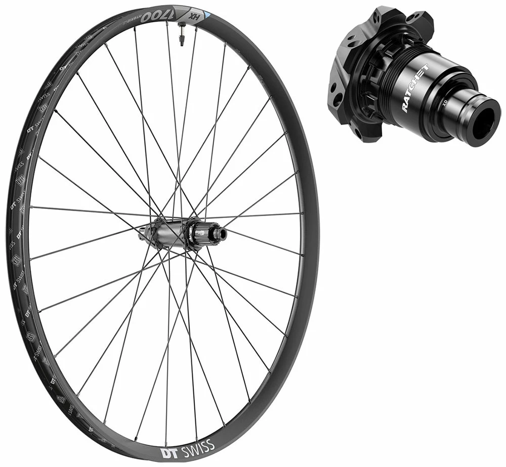 Dt-swiss Roue Arrière HX 1700 Spline® LS 27,5" 30mm Boost 1 Dt-swiss Roue Arrière HX 1700 Spline® LS 27,5" 30mm Boost