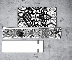 Dyedbro Kit De Protection Du Cadre De L'E-Bike Viking