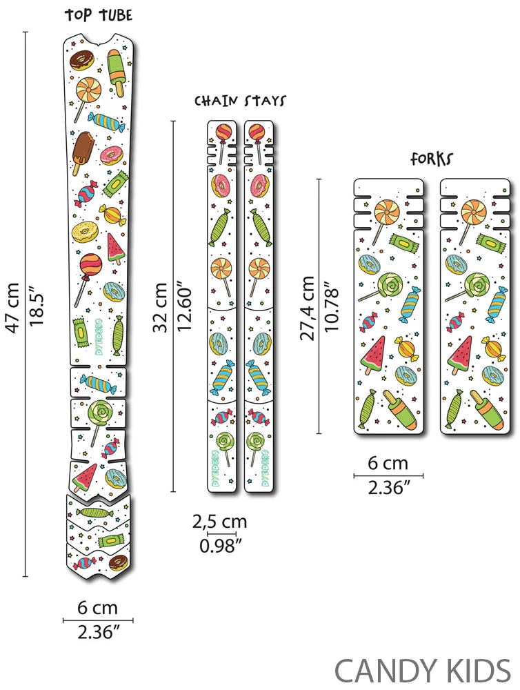 Dyedbro Kit De Protection De Cadre KIDS 2 Dyedbro Kit De Protection De Cadre KIDS – Image 2