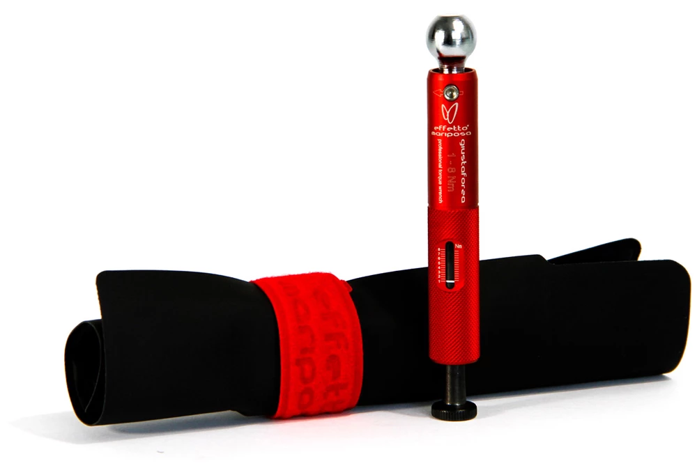 Effetto Mariposa Giustaforza Deluxe Clé Dynamométrique Nm 1-8 Avec Jeu D'embouts 1 Effetto Mariposa Giustaforza Deluxe Clé Dynamométrique Nm 1-8 Avec Jeu D'embouts