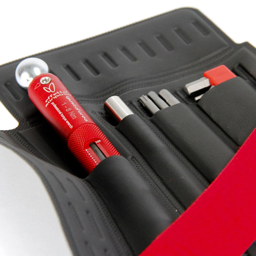 Effetto Mariposa Giustaforza Deluxe Clé Dynamométrique Nm 1-8 Avec Jeu D'embouts 2 Effetto Mariposa Giustaforza Deluxe Clé Dynamométrique Nm 1-8 Avec Jeu D'embouts – Image 2