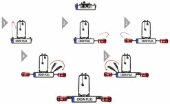EUFAB Crow Plus - Porte-vélos -Vélos Soldes Eufab Fahrradtrager Crow Plus 11582 3