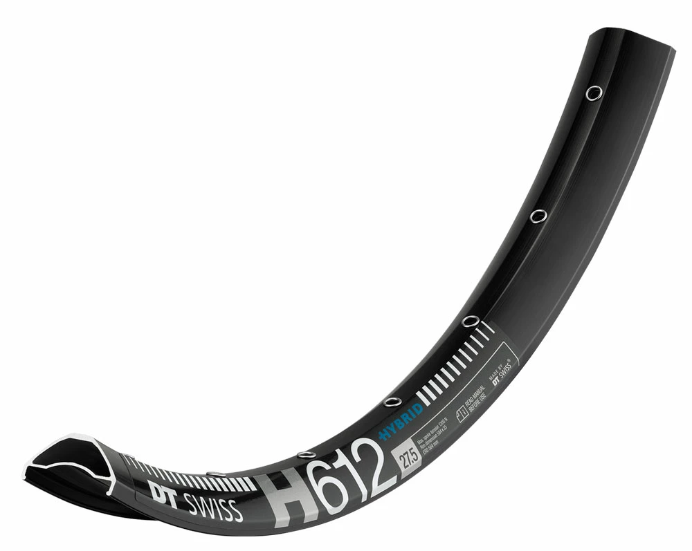 Dt-swiss H 612 Jante Disque Hybride 27,5 1 Dt-swiss H 612 Jante Disque Hybride 27,5