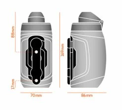 Fidlock TWIST Bottle 450 + Bike Base -Vélos Soldes Fidlock TWISTBottle450 BikeBaseSmoke 2