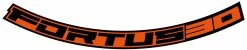HOPE Fortus 30W 27.5 Decal Kit 9 HOPE Fortus 30W 27.5 Decal Kit -Vélos Soldes Hope Fortus 30W 27 5 Aufkleberset orange