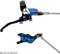 HOPE Tech 4 E4 Frein à Disque En Acier Flex - Levier à Droite -Vélos Soldes Hope T4E4 20114399 Tech 4 E4 Stahlflex Scheibenbremse hinten rechts 3IOifS9UkyQG37