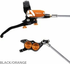 HOPE Tech 4 E4 Frein à Disque En Acier Flex - Levier à Droite -Vélos Soldes Hope T4E4 20114399 Tech 4 E4 Stahlflex Scheibenbremse hinten rechts 4dhDPphT19AVWY