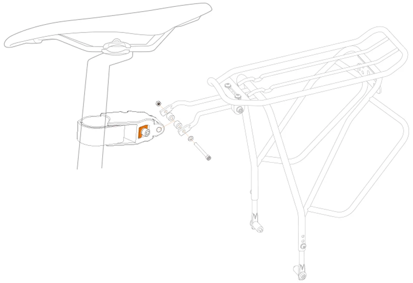 Ibera Adaptateur Pour Porte-bagages 3 Ibera Adaptateur Pour Porte-bagages – Image 3