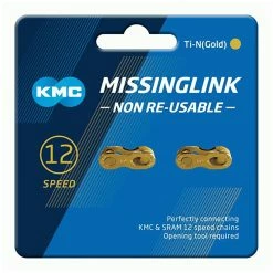 KMC Fermeture De Chaîne X12 Ti-N MissingLink