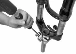 Radon Extracteur De Cône De Fourche Argenté -Vélos Soldes Kabelkronen Werkzeug 3