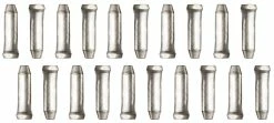 Katana Câble De Commande / Câble De Frein Intérieur Embouts (20 Pièces) -Vélos Soldes Katana Endkappen 20 silber