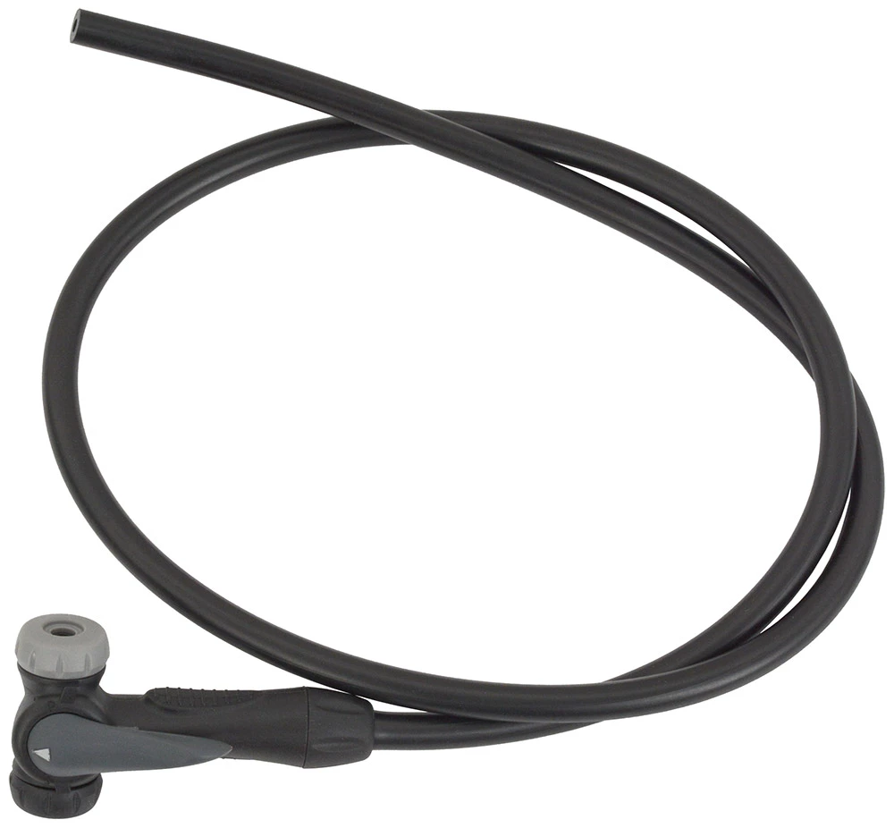 Katana Tête De Pompe Twin Valve, Tuyau Inclus 1 Katana Tête De Pompe Twin Valve, Tuyau Inclus