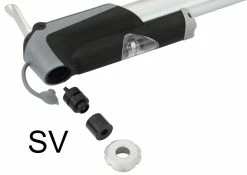 Katana Mini-pompe En Aluminium Avec Manomètre -Vélos Soldes Katana Alu Minipumpe mit Manometer 20031104 f