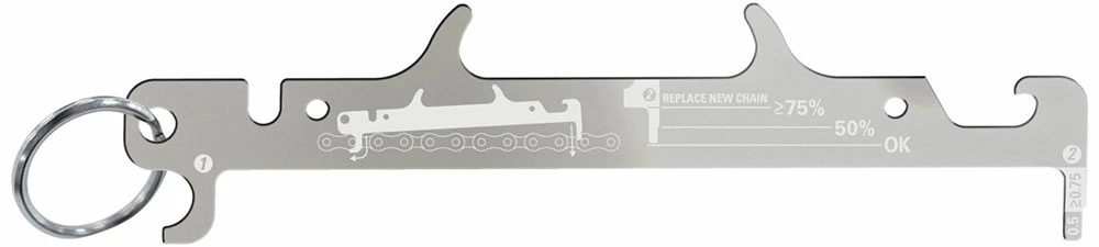 Lezyne Jauge De Mesure De La Chaîne 4 Lezyne Jauge De Mesure De La Chaîne – Image 4