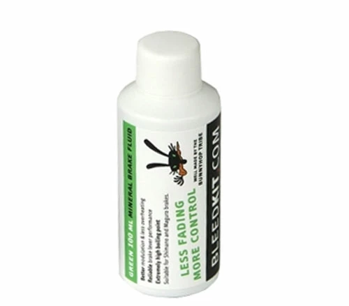 Bleedkit Fluide De Frein Minéral VERT 100ml 1 Bleedkit Fluide De Frein Minéral VERT 100ml