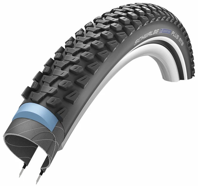 Schwalbe Marathon Plus MTB 29x2,10" Fil Réflexe 1 Schwalbe Marathon Plus MTB 29x2,10" Fil Réflexe