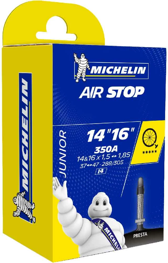 Michelin Chambre à Air I4 Airstop 14" Junior 1 Michelin Chambre à Air I4 Airstop 14" Junior