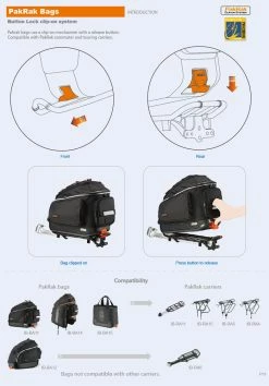 Ibera Sac De Transport PakRak 9 Ibera Sac De Transport PakRak -Vélos Soldes Mini Commuter Bag 3ynmbFwE17OE4X