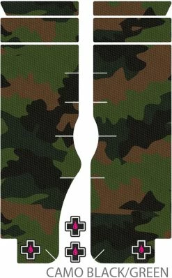 Muc-Off Protection Des Fourches Kit -Vélos Soldes Muc Off Fork Protection Kit camo black green