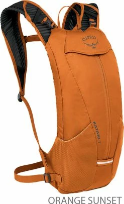 Osprey Katari 7 - Sac D'hydratation -Vélos Soldes Osprey katari 7 orange sunset