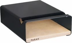 PARAX Support Mural Pour Vélo S-Rack - Noir / Bouleau