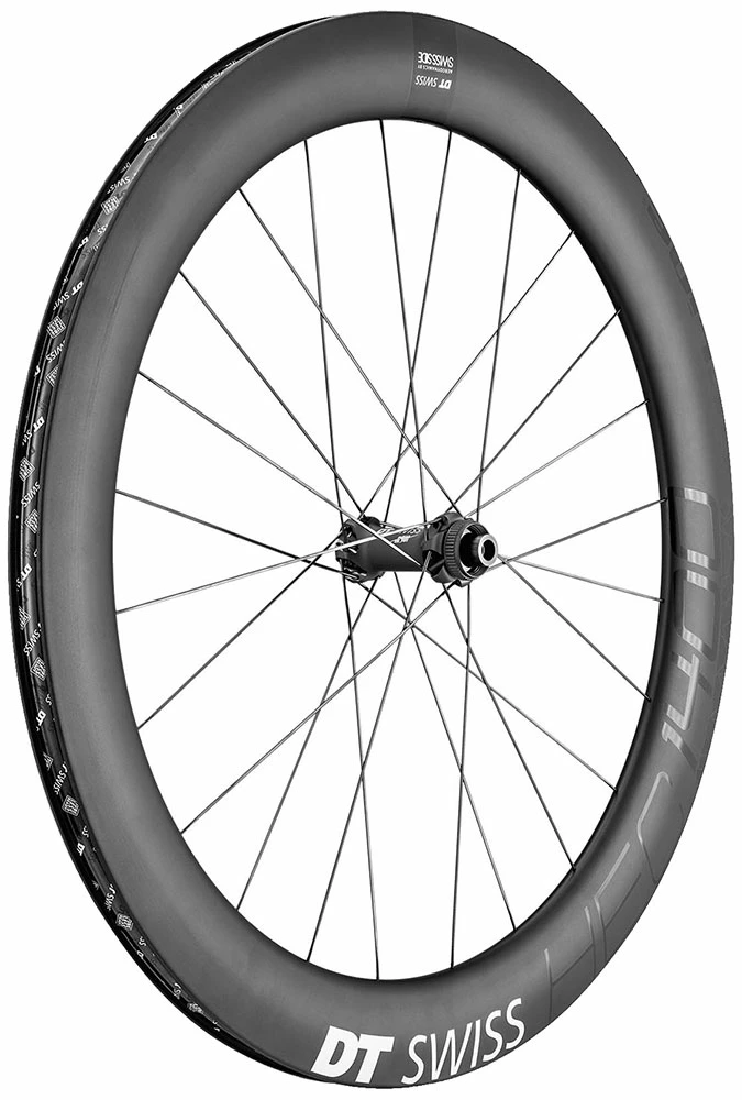 Dt-swiss Roue Avant Carbone HEC 1400 Spline® 62 HYBRID 1 Dt-swiss Roue Avant Carbone HEC 1400 Spline® 62 HYBRID
