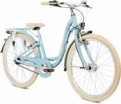 Puky Vélo Enfant Skyride 24-7 Classic -Vélos Soldes Puky Skyride 24 7 Classic Kinderfahrrad Retro Blue 4015731048203