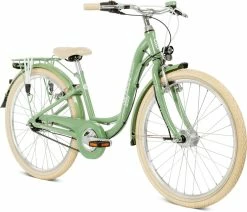Puky Vélo Enfant Skyride 24-7 Classic -Vélos Soldes Puky Skyride 24 7 Classic Kinderfahrrad Retro Green 4015731048210 1