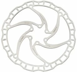 Quaxar Disque De Frein LYNX High Performance 6 Trous -Vélos Soldes Quaxar LYNX High Performance 6 Loch Bremsscheibe silber 180mm 20060073