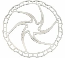 Quaxar Disque De Frein LYNX High Performance 6 Trous -Vélos Soldes Quaxar LYNX High Performance 6 Loch Bremsscheibe silber 203mm 20060073