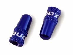 Quaxar Capuchons De Valve SV -Vélos Soldes Quaxar SV Ventilkappen blau