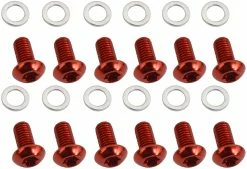 Quaxar Disc Brake Vis Set De 12 -Vélos Soldes Quaxar Disc Brake Schrauben 12er Set FXR060BK 12 b