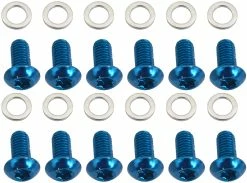 Quaxar Disc Brake Vis Set De 12 -Vélos Soldes Quaxar Disc Brake Schrauben 12er Set FXR060BK 12 c