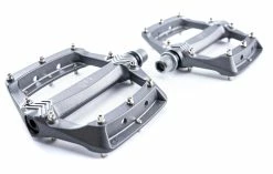 RFR Pédales Plates Flat SL -Vélos Soldes RFR Flat SL Plattformpedale titanium silver14119 b