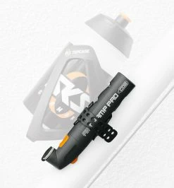 SKS Germany Pompe à CO² Airchamp Pro -Vélos Soldes RS2103 10429 AIRCHAMP PRO with pump clip red