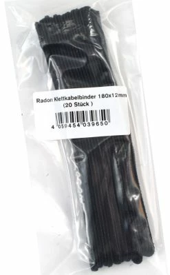 Radon Colliers De Serrage Velcro 180x12mm (20 Pièces) -Vélos Soldes Radon Klettkabelbinder 180x12mm 20 St ck 20099633 c