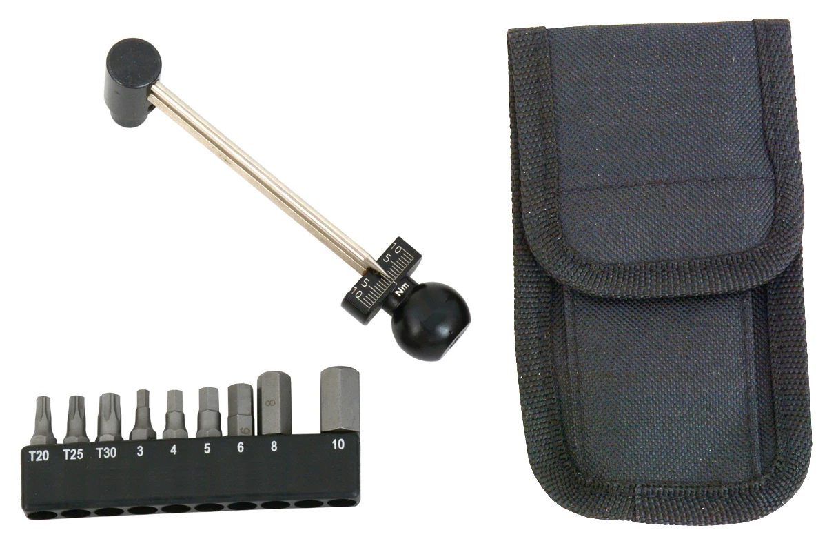 Radon Clé Dynamométrique Miniature Comp 1/4" 1-10 Nm Avec Embouts 1 Radon Clé Dynamométrique Miniature Comp 1/4" 1-10 Nm Avec Embouts