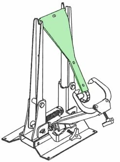 Radon Jauge De Centrage Pour Le Support De Centrage R513 -Vélos Soldes Radon Zentrierlehre fur R513 Zentrierstander 20060984 b