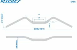 RITCHEY Guidon Classic Kyote 800mm -Vélos Soldes Ritchey ClassicKyote 30475457003 03