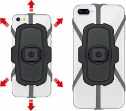 Rixen & Kaul - KLICKfix KLICKfix Phonepad Quad Mini Support Pour Smartphone -Vélos Soldes Rixen Kaul PhonePad 2720 3
