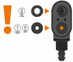 SKS Germany Kit De Caoutchouc De Valve MV Easy -Vélos Soldes SKS GERMANY MV Easy Ventilgummiset 11683 d