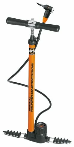 SKS Germany Compresseur De Course Avec E.V.A. -Vélos Soldes SKS Rennkompressor orange 10062 a