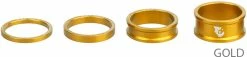 Wolf Tooth Components Entretoises Jeu De Direction 4 Pces 3/5/10/15 Mm 10 Wolf Tooth Components Entretoises Jeu De Direction 4 Pces 3/5/10/15 Mm -Vélos Soldes SPACER GLD KIT1 2000x
