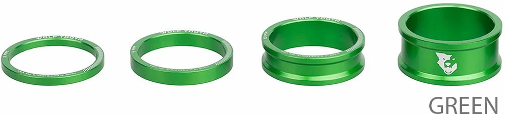 Wolf Tooth Components Entretoises Jeu De Direction 4 Pces 3/5/10/15 Mm 6 Wolf Tooth Components Entretoises Jeu De Direction 4 Pces 3/5/10/15 Mm – Image 6