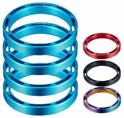 Supacaz Jeu D'entretoises Creuses SupaSpacer 1 1/8"