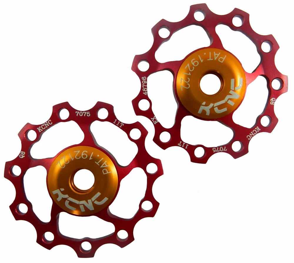 Kcnc Jeu De Galets De Dérailleur Jockey Wheel Alu 11t 1 Kcnc Jeu De Galets De Dérailleur Jockey Wheel Alu 11t