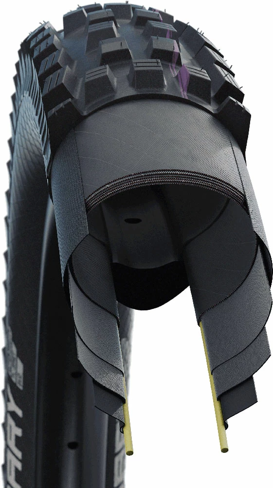 Schwalbe Big Betty Evo Super Downhill 27,5x2,40" Addix Ultra Soft E-50 Pneus Pliants 2 Schwalbe Big Betty Evo Super Downhill 27,5x2,40" Addix Ultra Soft E-50 Pneus Pliants – Image 2