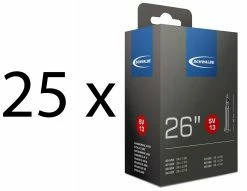 Schwalbe Chambre à Air SV 13 Pour 26" (25 Pièces)